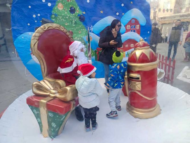Visita de Papá Noel a Soto del Real