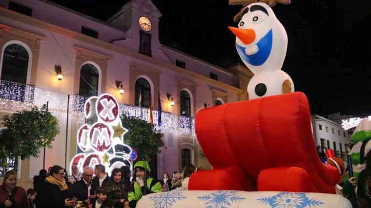 Pasacalles Feliz Navidad en Montilla
