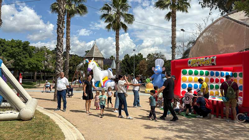 Fiesta de la primavera en Ciudad Jardín